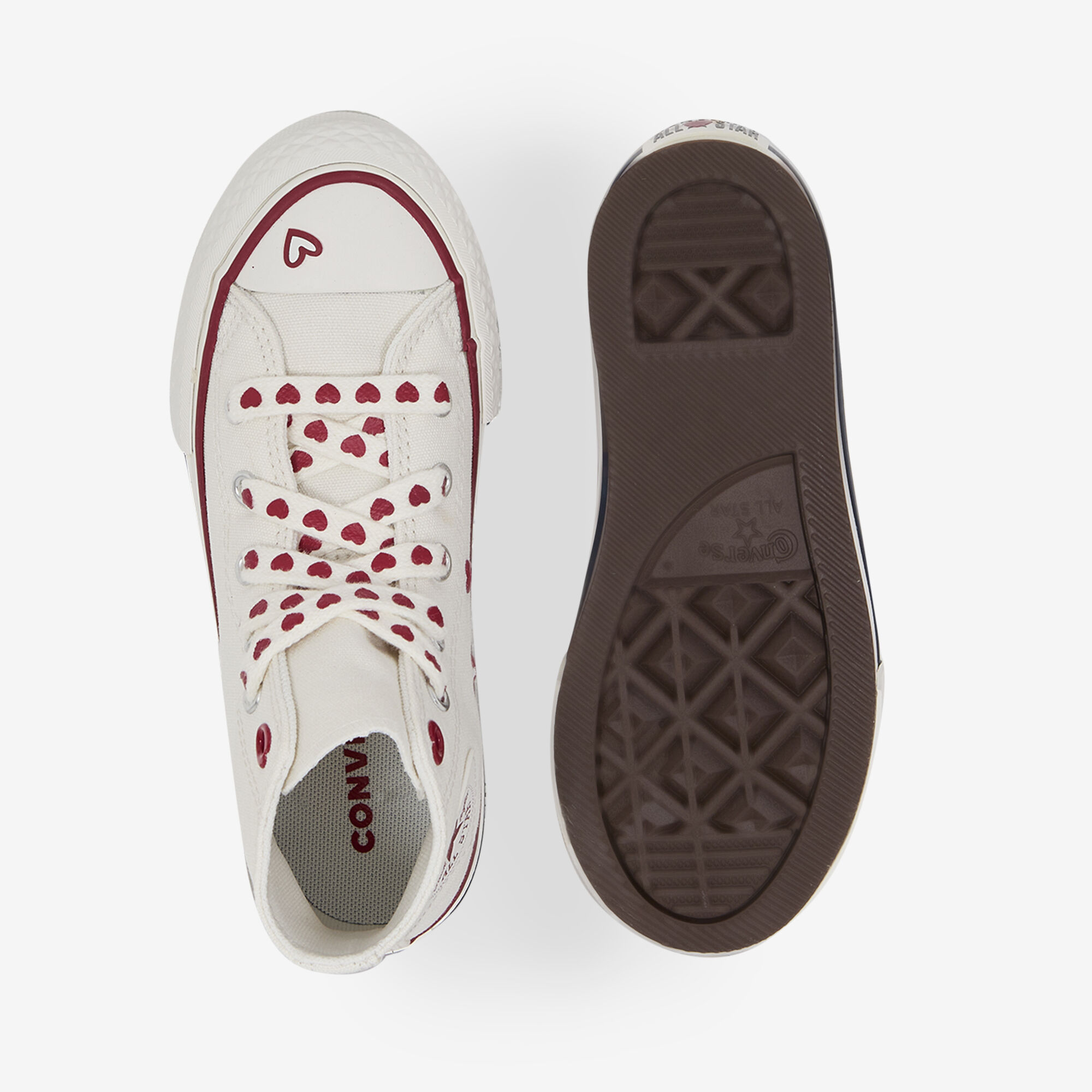 Chuck Taylor Eva Lift Hi Valentine Bébé - vue 4