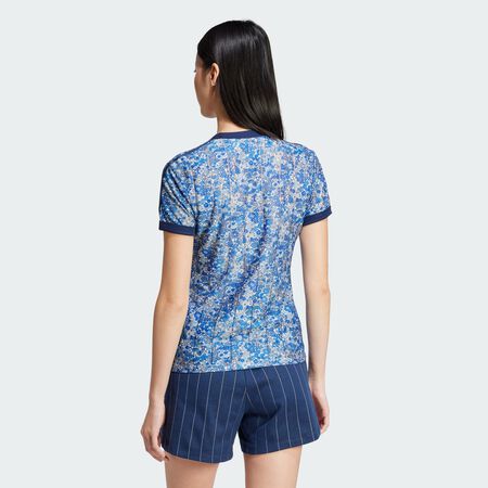 ADIDAS ORIGINALS adidas Originals x Liberty London Tonal Cali Tee Multicolor / Chalk White / Ambient Sky / Night Indigo WOMEN
