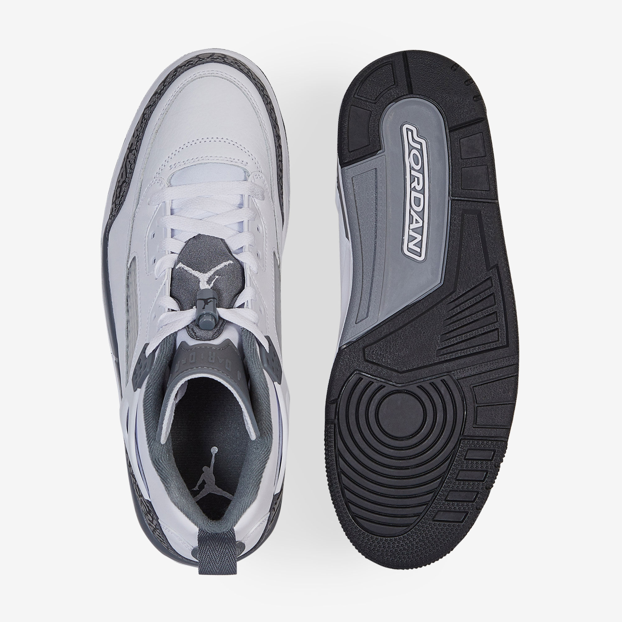 Jordan Spizike Low  Blanc/gris