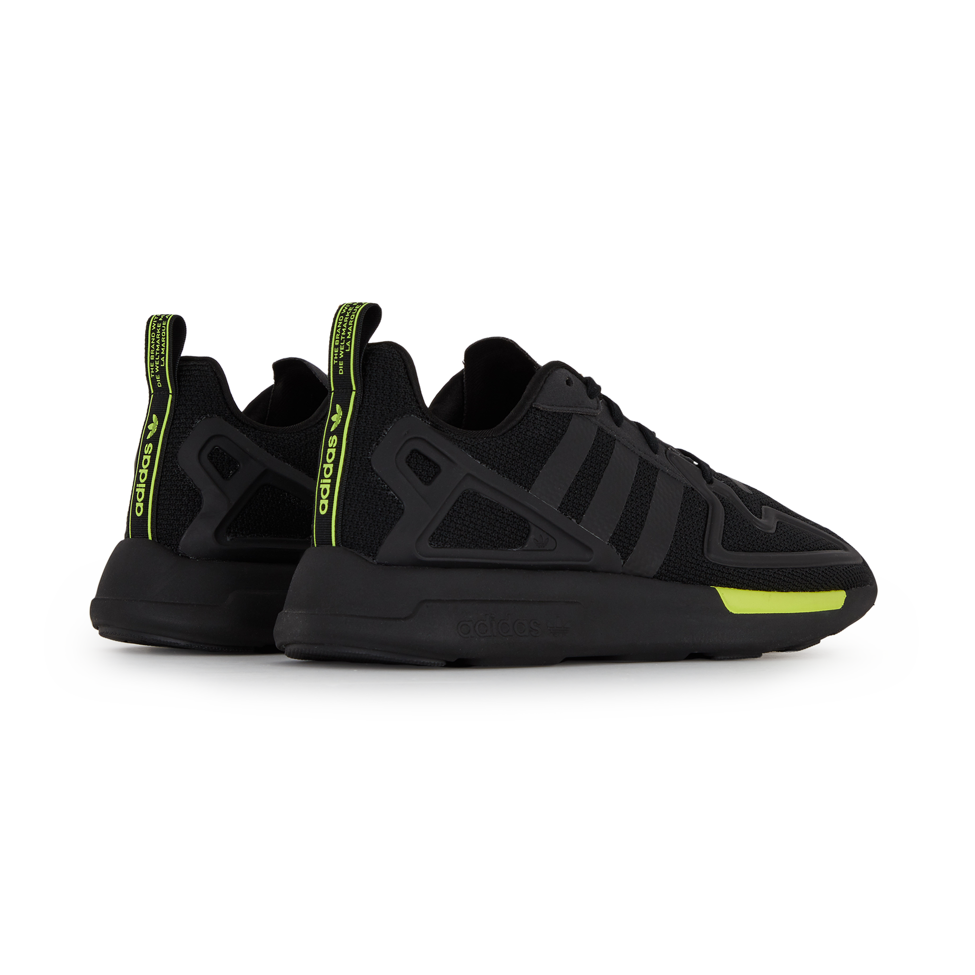Adidas zx flux outlet noir et vert