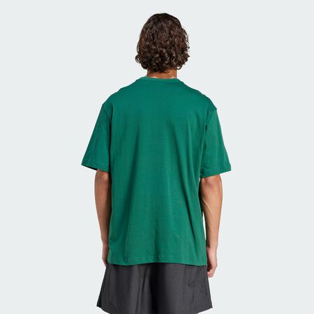 ADIDAS ORIGINALS Badge Graphic Tee Collegiate Green / Collegiate Green MEN
