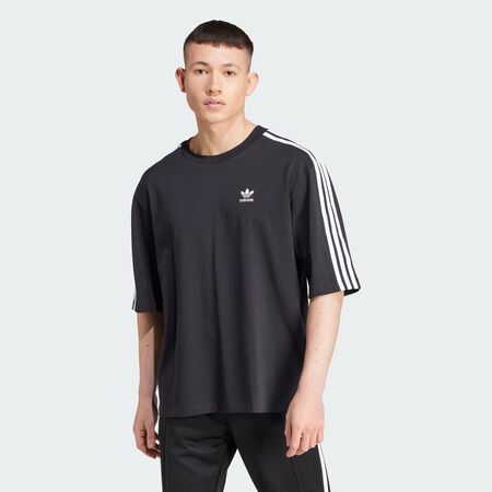 ADIDAS ORIGINALS T-shirt oversize Adicolor Black HOMME