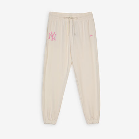 PANT JOGGER NEW YORK YANKEES : BEIGE/PINK