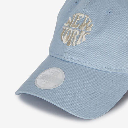 NEW ERA 9TWENTY WOMEN NY WASHED BLEU/BEIGE HOMME
