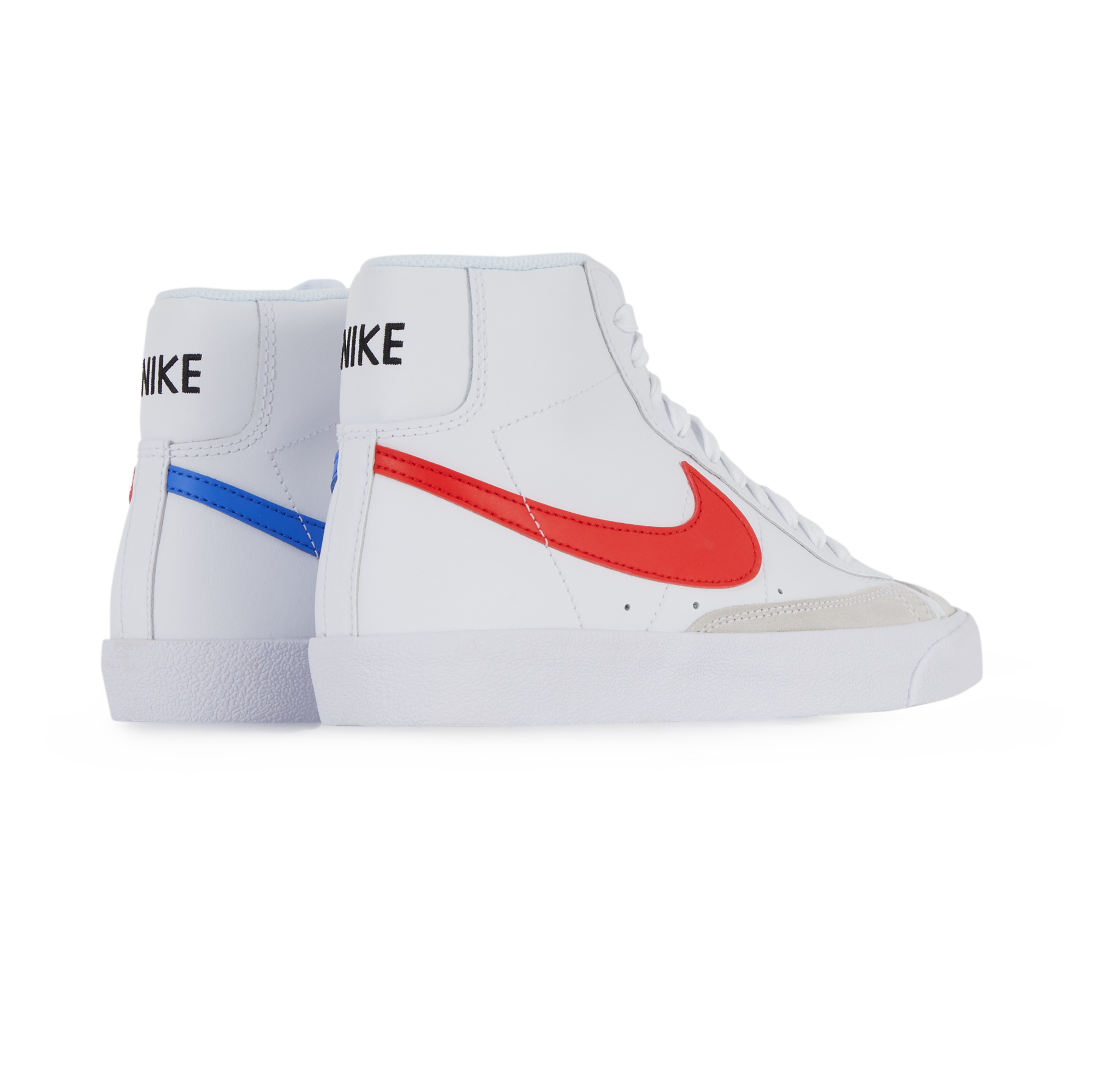 NIKE BLAZER MID '77 BLANC/ROUGE/BLEU | Courir.com
