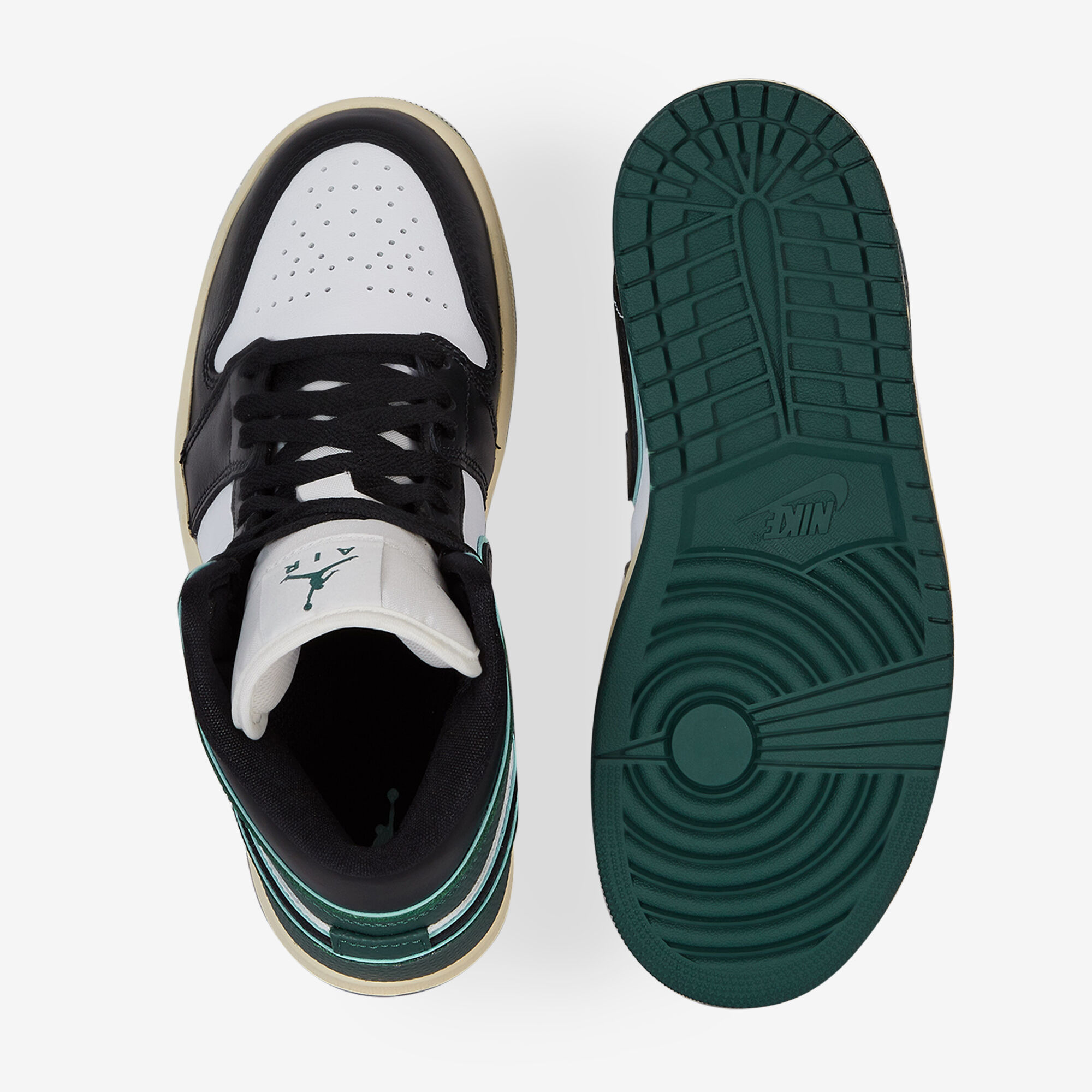 Air Jordan 1 Mid Se  Noir/bleu