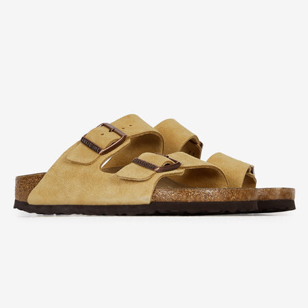 BIRKENSTOCK arizona ARIZONA SUEDE LATTE CREAM BEIGE FEMME