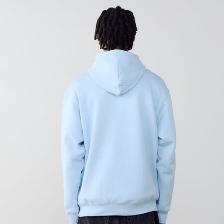 NEW BALANCE HOODIE SMALL LOGO SKY BLUE MEN