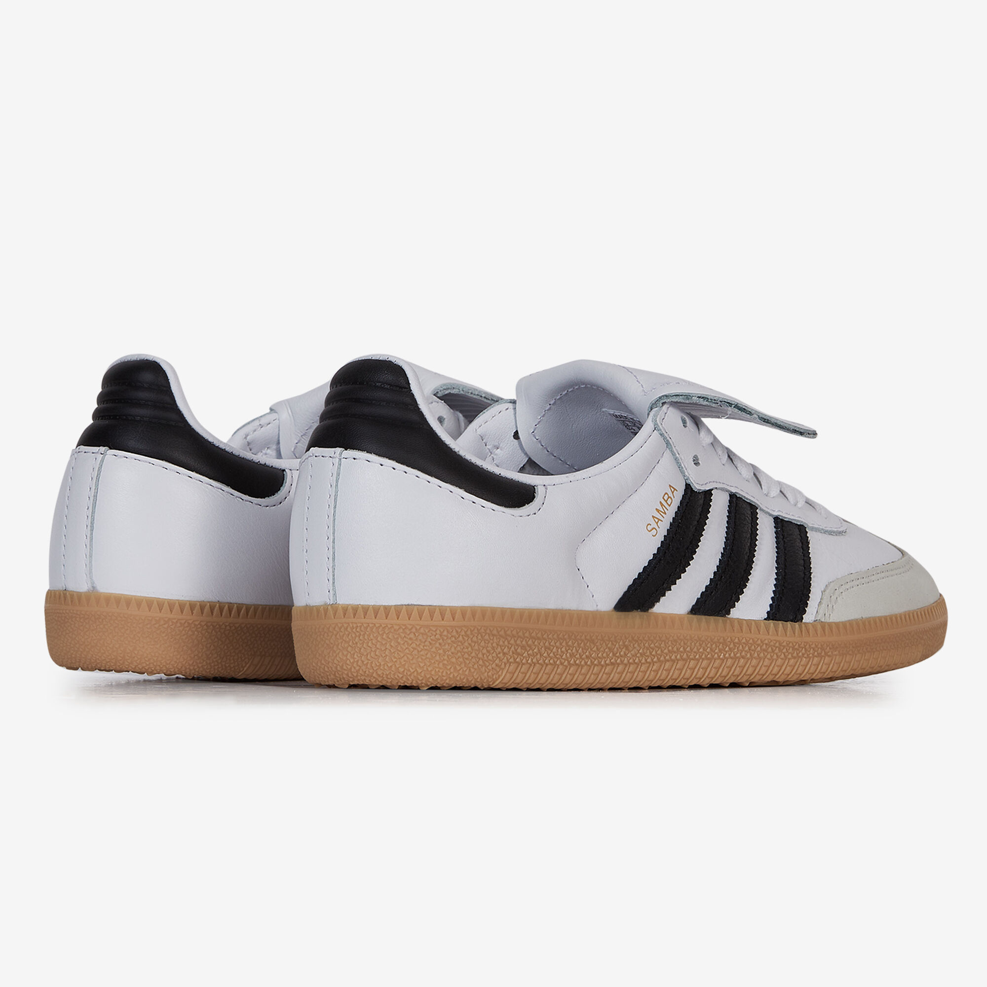 ADIDAS ORIGINALS SAMBA LT SNEAKERS FEMME BLANC NOIR LACETS Courir