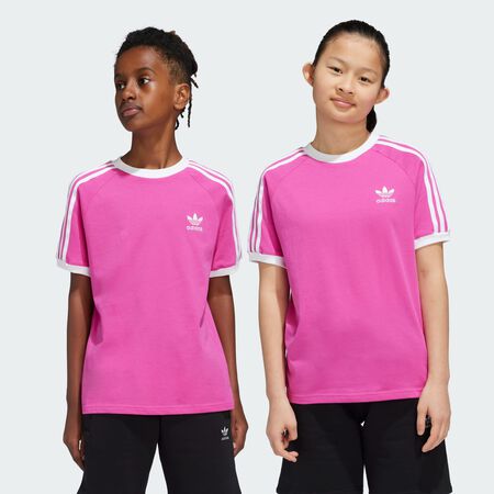 Adicolor 3-Stripes Tee Kids : Semi Lucid Fuchsia