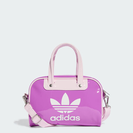 ADIDAS ORIGINALS Adicolor Mini Bowling Bag Purple Burst / White UNISEX