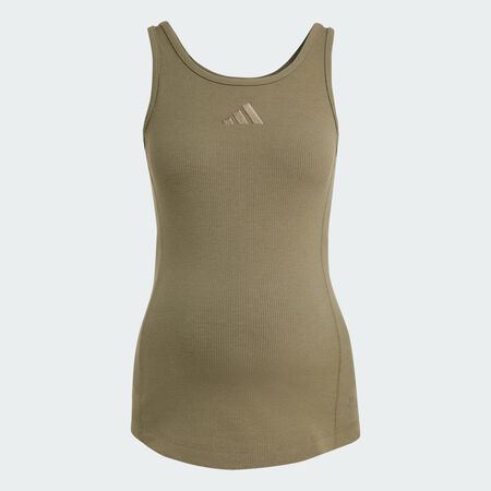 ADIDAS ORIGINALS Rib Tank Top (Maternity) Olive Strata WOMEN