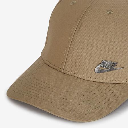 NIKE CASQUETTE METAL SWOOSH BEIGE HOMME