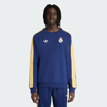 ADIDAS PERFORMANCE Real Madrid Originals Crew Sweat Dark Blue MEN