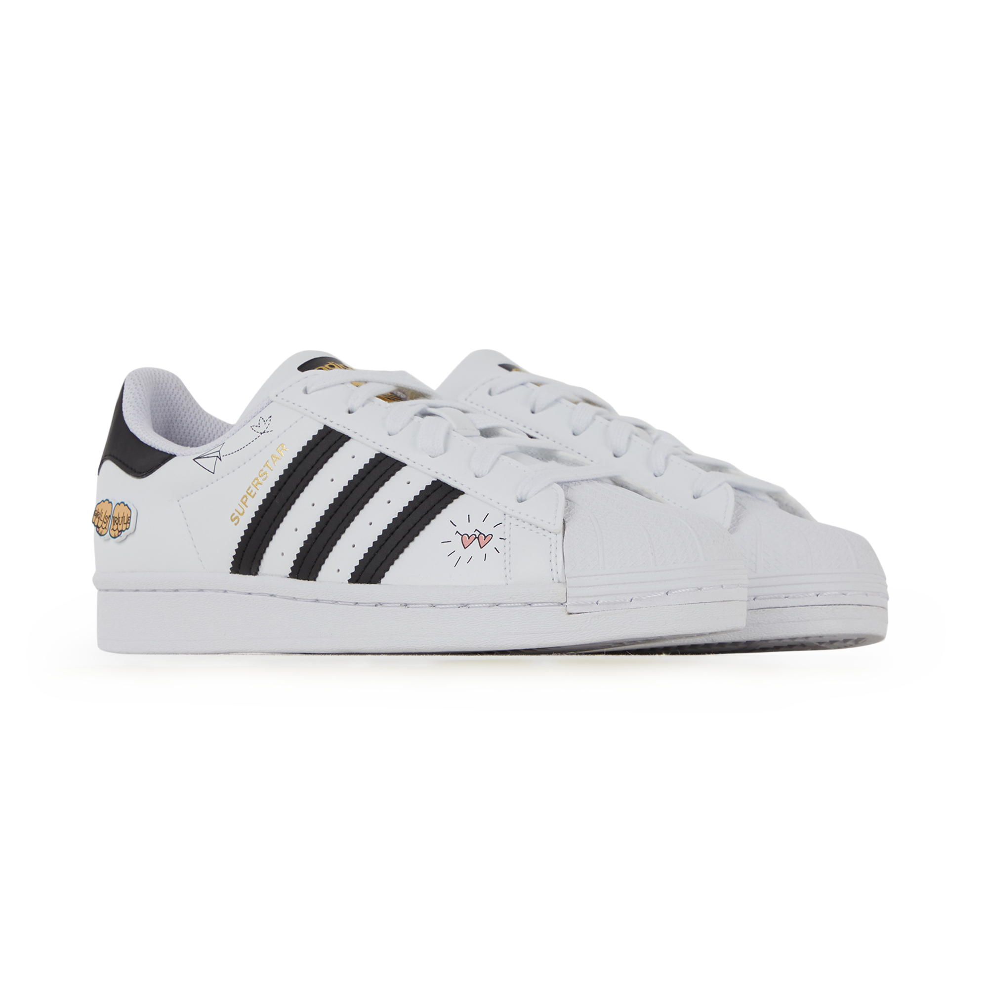adidas superstar motif noir et blanc