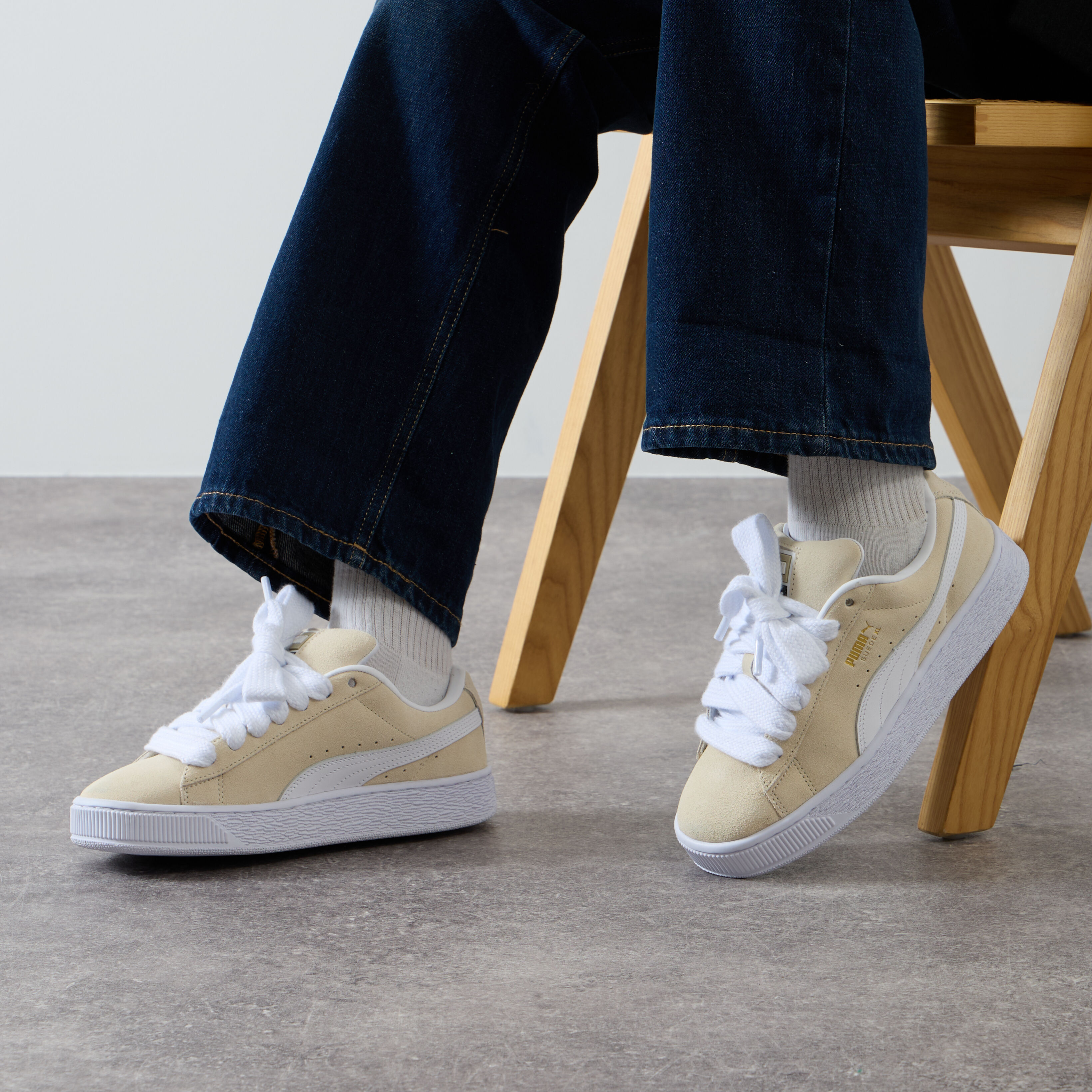 Puma suede femme beige cheap
