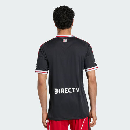 ADIDAS PERFORMANCE River Plate 25/26 Away Jersey Black / Team Power Red 2 MEN