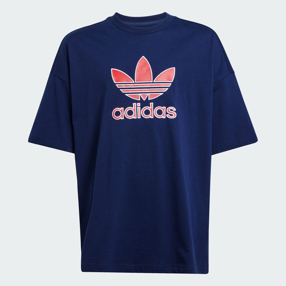 ADIDAS ORIGINALS Oversize Trefoil Tee Night Indigo TEE-SHIRT