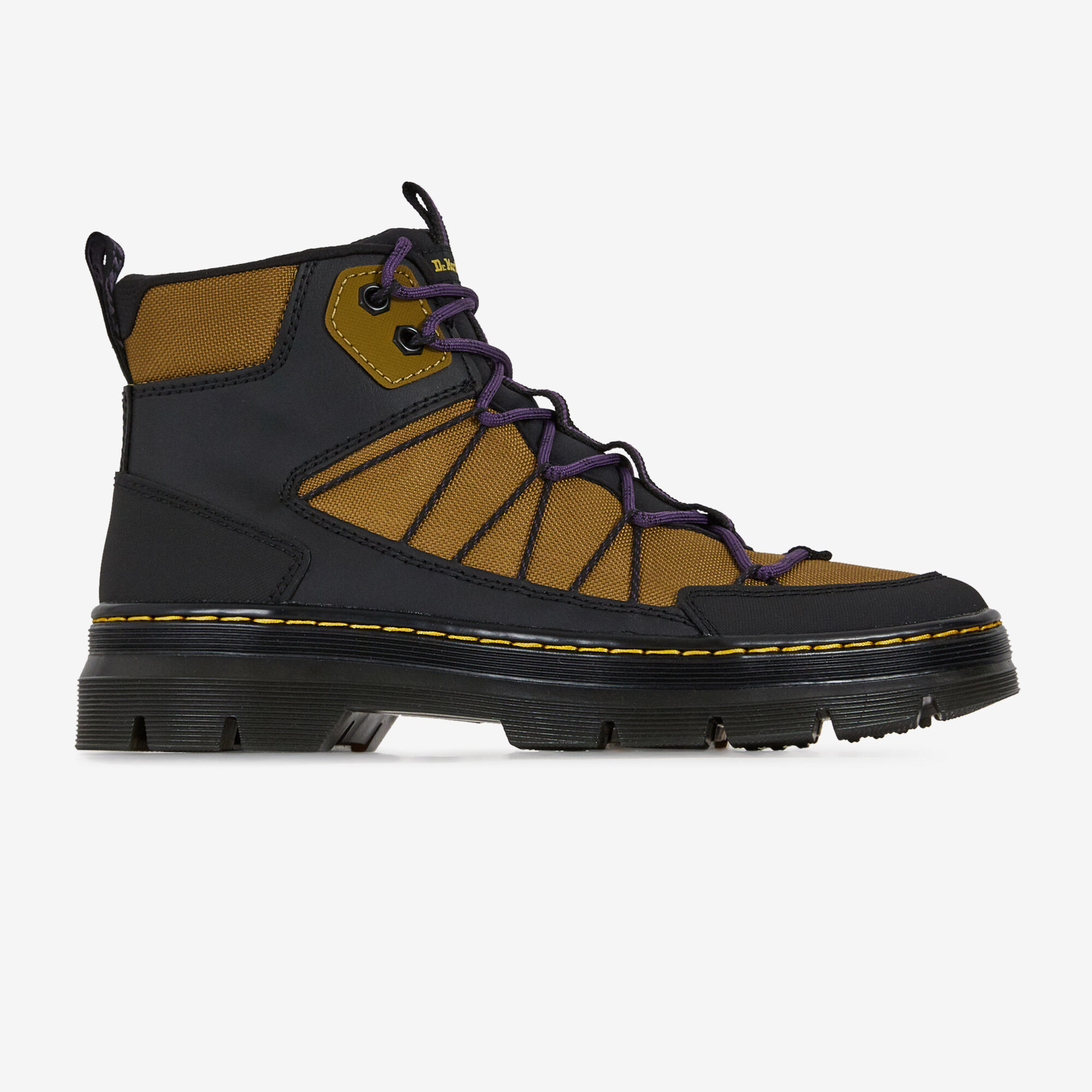 DR MARTENS BUWICK NOIR MARRON SNEAKERS HOMME Courir