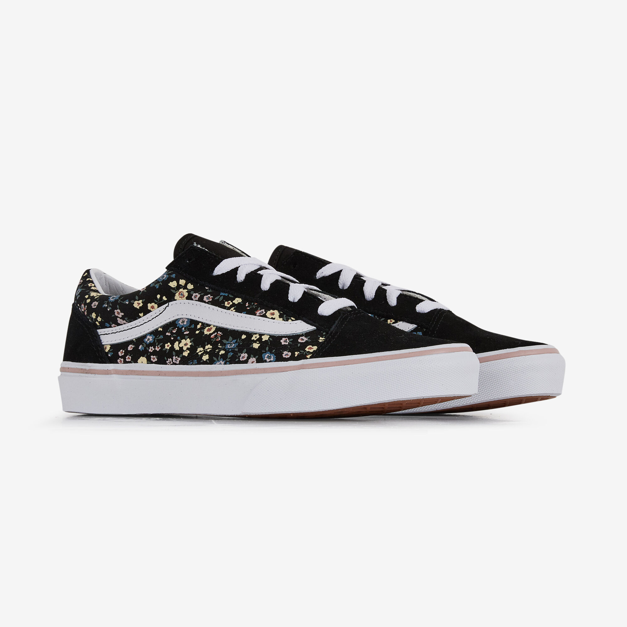 Vans old hot sale skool rose courir