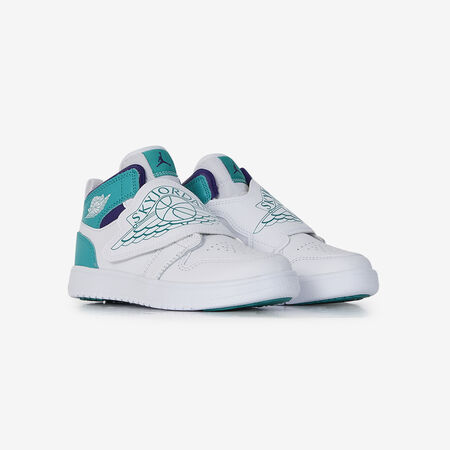 JORDAN SKY JORDAN 1 CF BLANC/TURQUOISE CADET