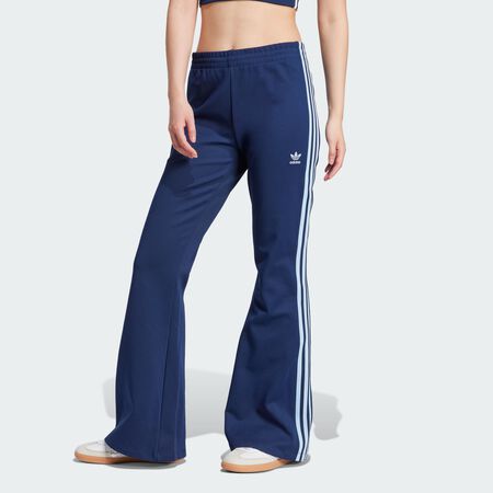 ADIDAS ORIGINALS Adicolor 3-Stripes Flared Track Pants Night Indigo WOMEN