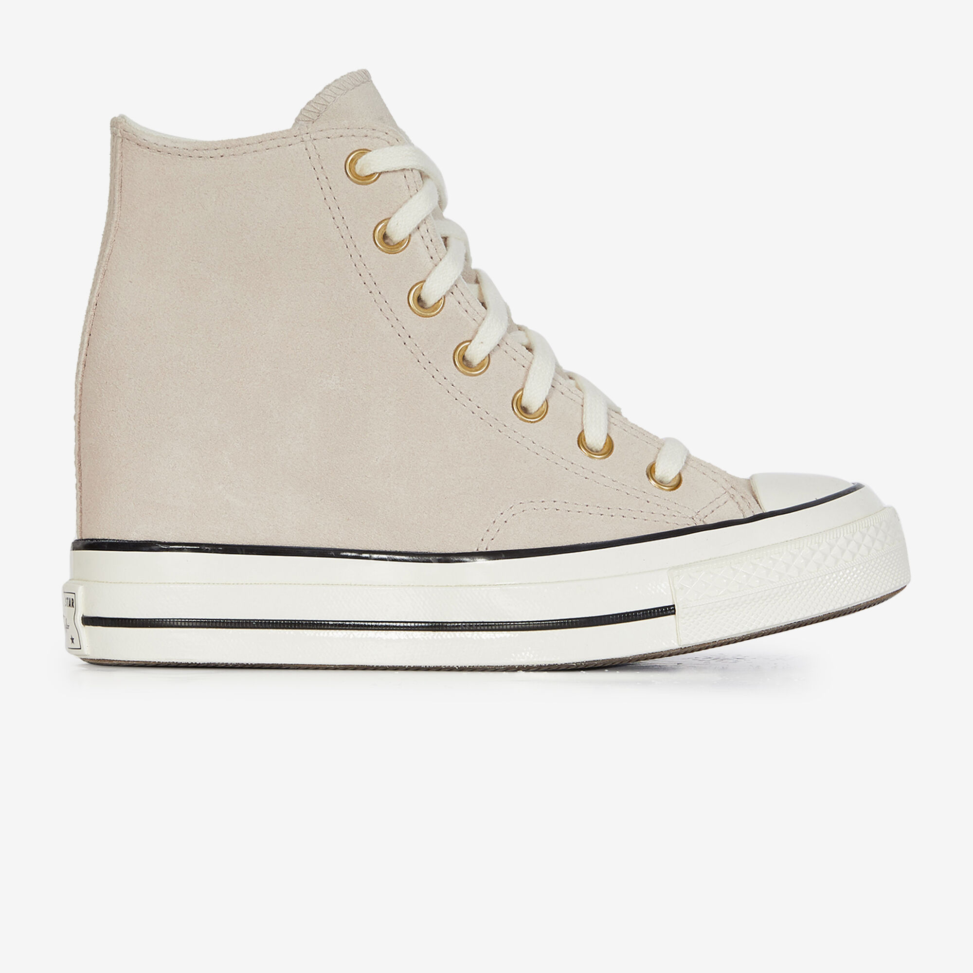 Chuck Taylor All Star Wedge Suede  Beige
