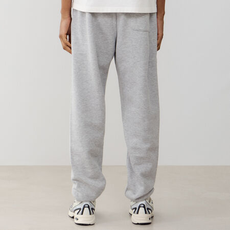 NEW BALANCE PANT JOGGER SMALL LOGO GREY/WHITE MEN