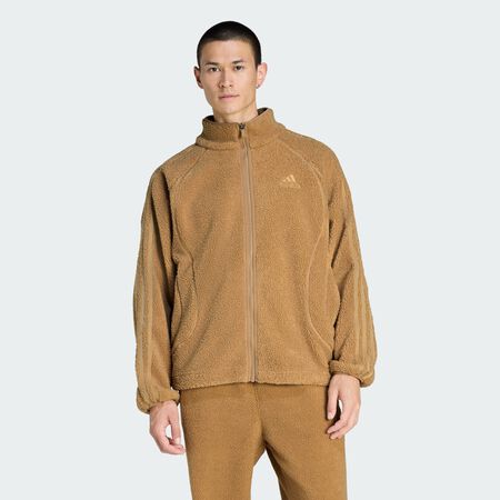 BORG FLEECE TEAMGEIST TRACKTOP : Cardboard