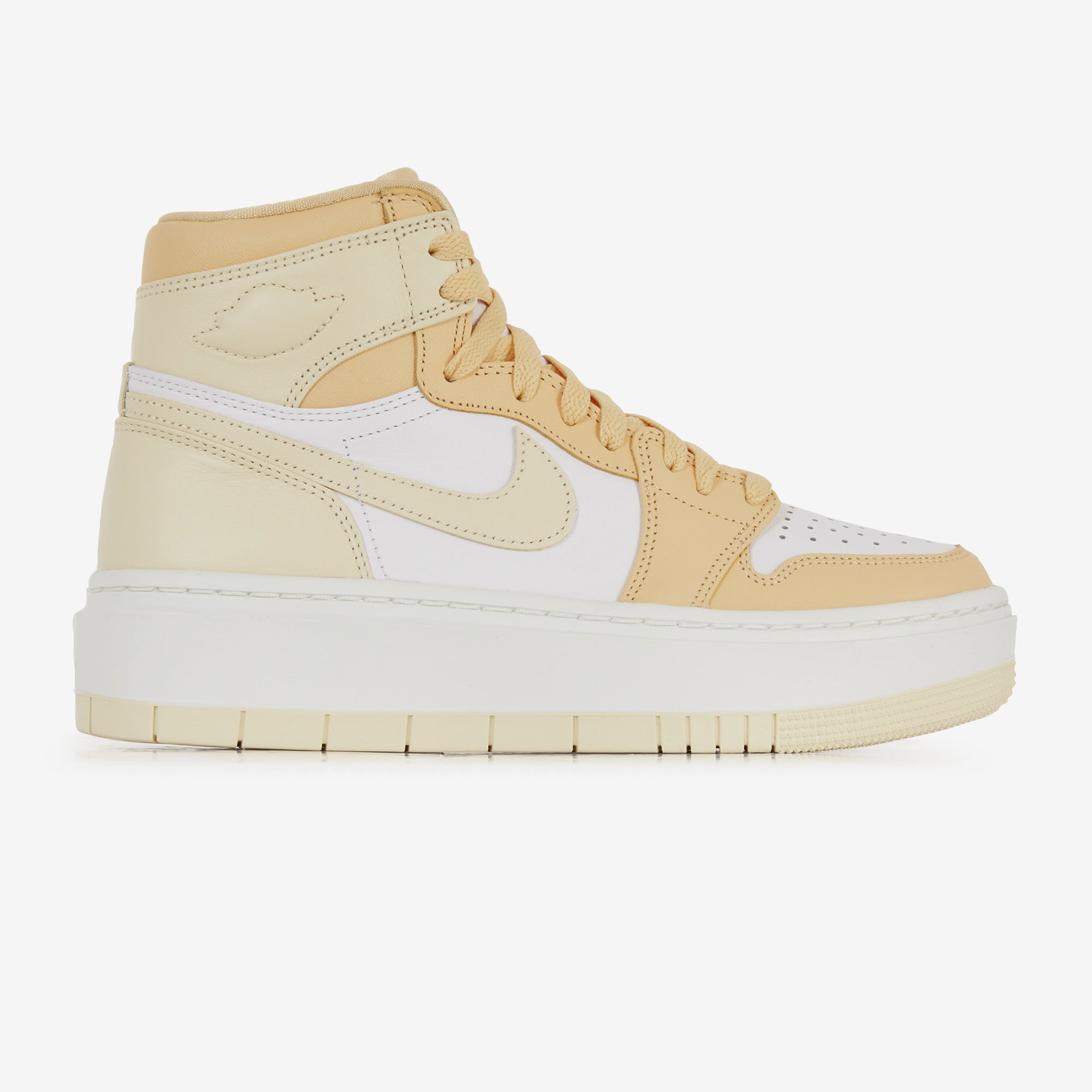 Chaussure blanche femme top basket jordan