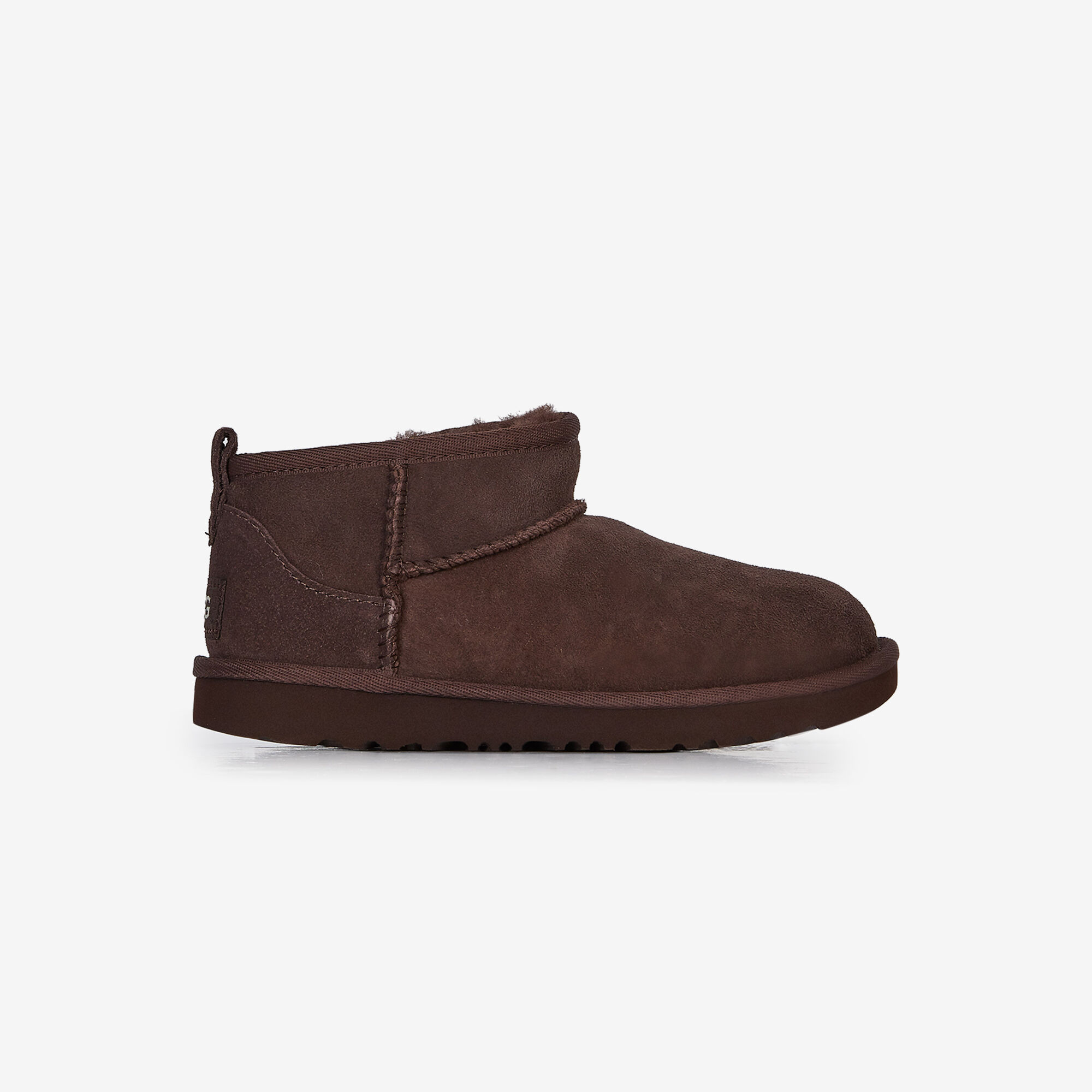 UGG CLASSIC ULTRA MINI BROWN SNEAKERS KIDS Courir