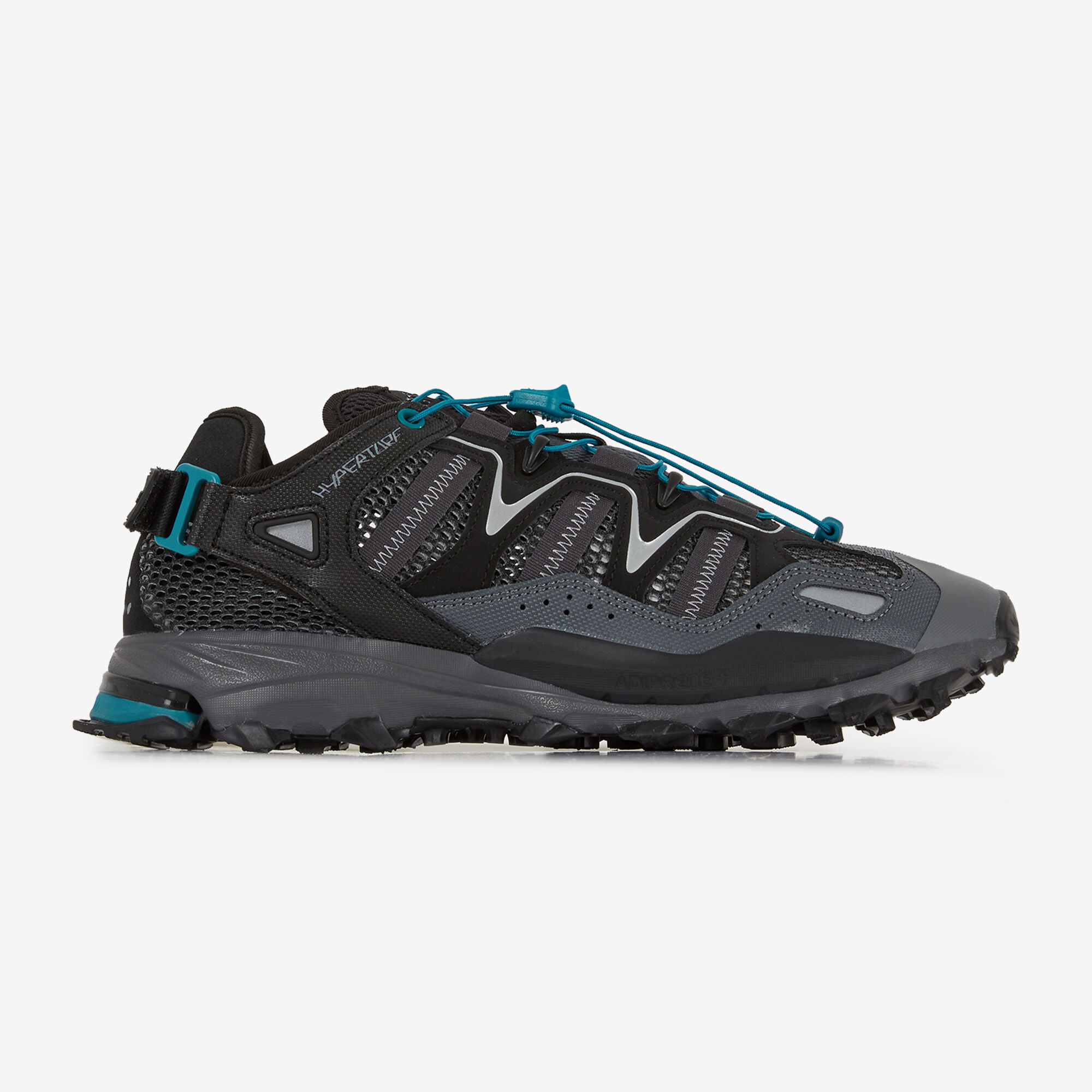 ADIDAS ORIGINALS HYPERTURF ADVENTURE NOIR GRIS NOIR GRIS