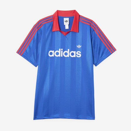 ADIDAS ORIGINALS JERSEY ARCHIVE COLLAR BLUE MEN