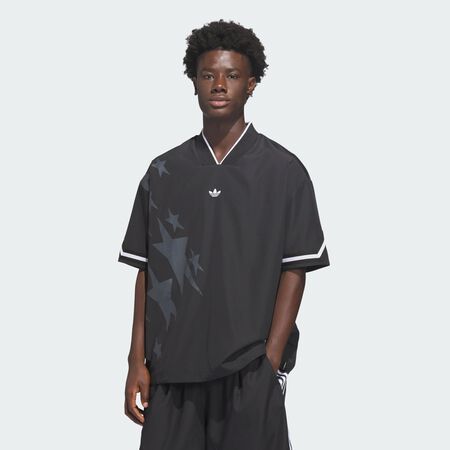 ADIDAS ORIGINALS Originals Basketball Star Warm Up Top Black UNISEX