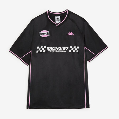 KAPPA JERSEY RACING 67 NOIR/ROSE HOMME
