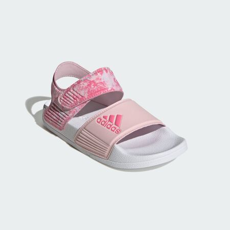 ADIDAS SPORTSWEAR Adilette Sandals Clear Pink / Pink Fusion / Cloud White TODDLERS
