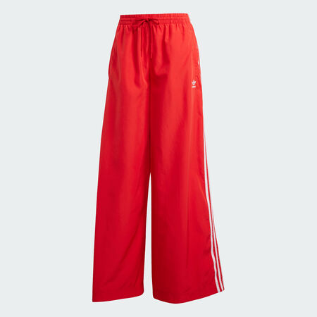 ADIDAS ORIGINALS adicolor Firebird Oversized Track Pants Better Scarlet WOMEN