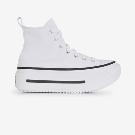 CONVERSE chuck taylor all star CHUCK TAYLOR ALL STAR LIFT DOUBLE STACK BLANC JUNIOR