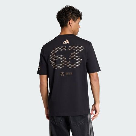 ADIDAS PERFORMANCE T-SHIRT ÉQUIPE DE FORMULE 1 MERCEDES - AMG PETRONAS GEORGE RUSSELL LAS VEGAS Black HOMME