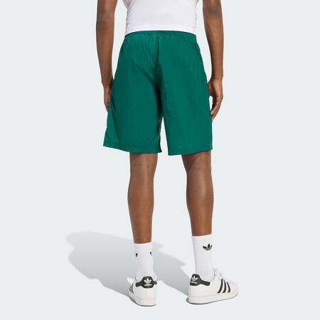 ADIDAS ORIGINALS ADICOLOR BLOCKED SHORTS Collegiate Green / White MEN