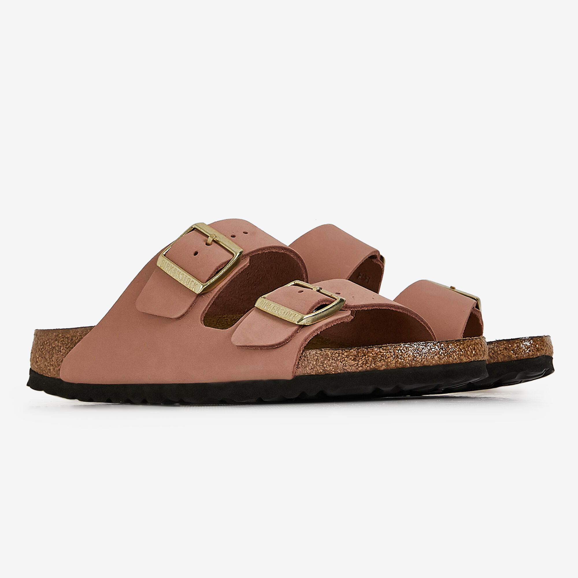 BIRKENSTOCK ARIZONA NUBUCK OLD ROSE PINK SUMMER WOMEN Courir