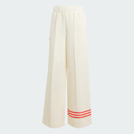 ADIDAS ORIGINALS Adicolor Neuclassics Track Pants Cream White / Real Coral WOMEN