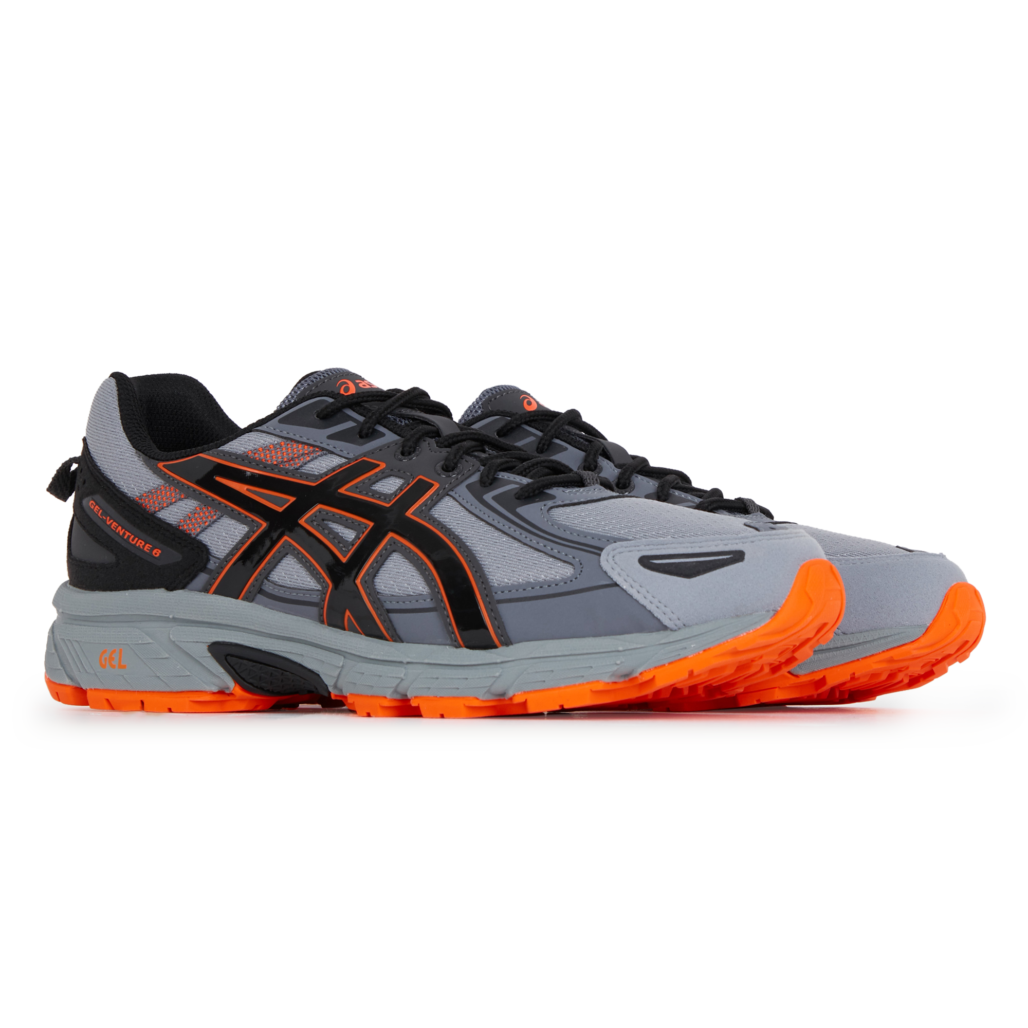 asics grise et orange