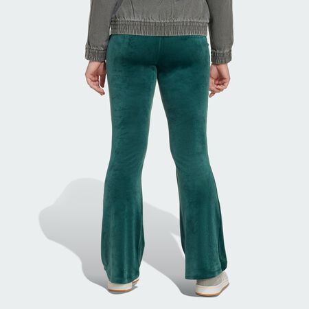 ADIDAS ORIGINALS Pantalon en velours Aurora Ivy / White JUNIOR