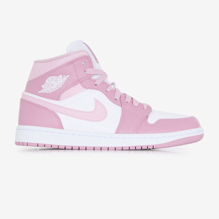 JORDAN air jordan 1 AIR JORDAN 1 MID WHITE/PINK WOMEN