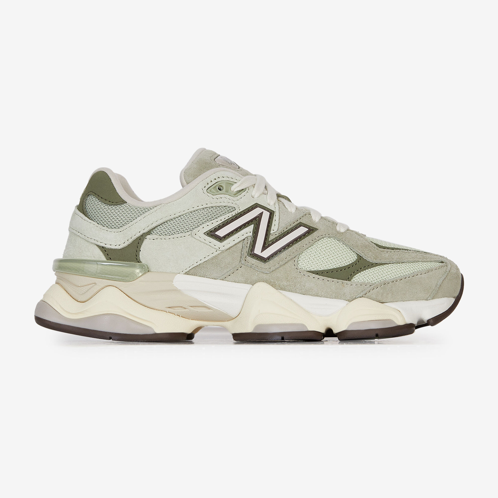NEW BALANCE 9060 VERT SNEAKERS FEMME LACETS Courir