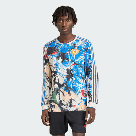 ADIDAS PERFORMANCE Maillot manches longues Manchester United Stone Roses Multicolor HOMME