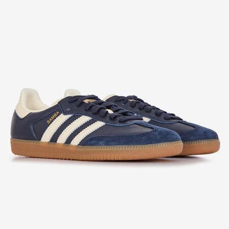 ADIDAS ORIGINALS samba SAMBA OG MARINE/BLANC HOMME