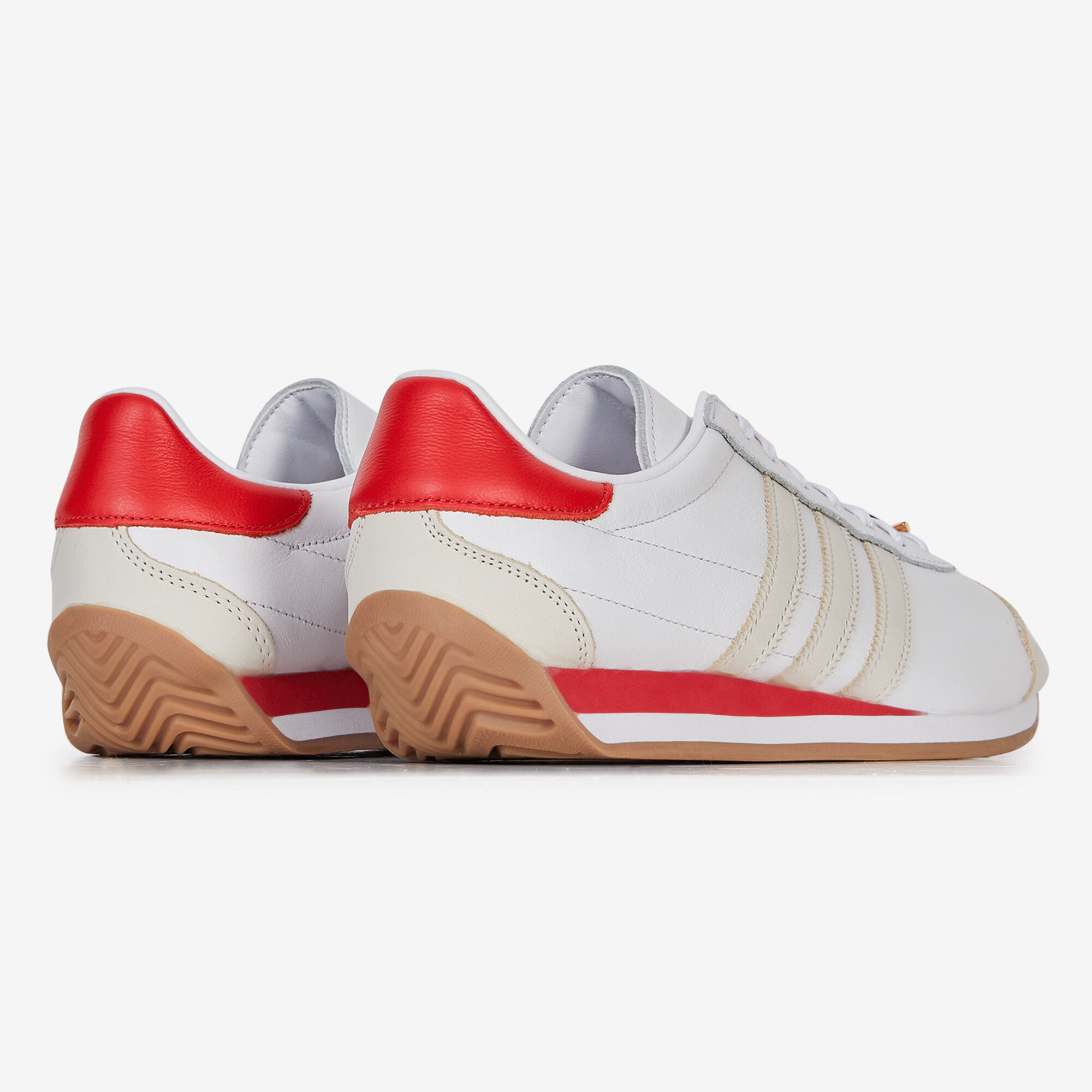 ADIDAS ORIGINALS COUNTRY OG PARIS BLANC ROUGE SNEAKERS HOMME LACETS Courir
