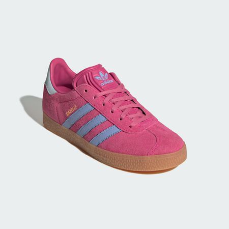 ADIDAS ORIGINALS Gazelle Shoes Shock Pink / Blue Spark / Halo Blue BABIES